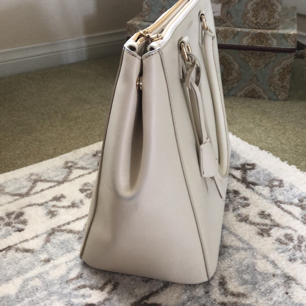 Large Alto Roma Dooney & Bourne Cream Purse with Alto Slim Wallet EUC - Picture 3 of 6